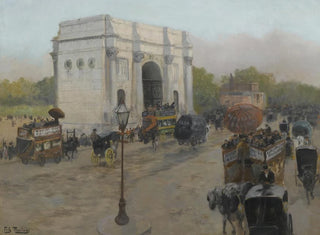 Frits Thaulow - Marble Arch London.webp