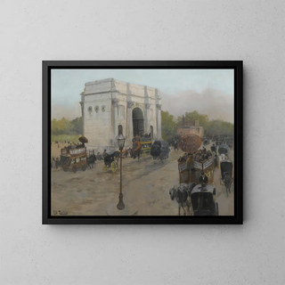 Frits Thaulow - Marble Arch London.webp