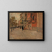 Rue à Venise - Frits Thaulow — quadro incorniciato alla parete