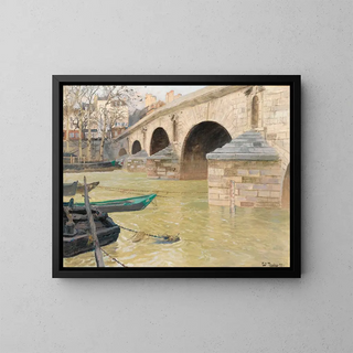 Frits Thaulow - The Pont Marie Paris.webp
