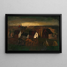Landschaft - Frits van den Berghe — gerahmtes Bild an der Wand