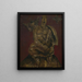L'image chantante - Frits van den Berghe — gerahmtes Bild an der Wand