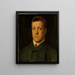 Portrait de Heinrich Sexauer - Fritz Boehle — gerahmtes Bild an der Wand