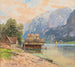 Bateaux a Hallstatt - Fritz Lach — vista dell’opera