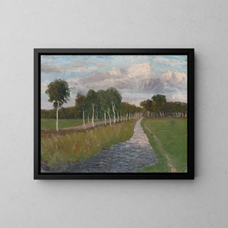 Fritz Overbeck - Evening at Moor channel II.webp