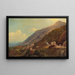 Camino Nuevo de Maiqueta - Fritz Sigfried Georg Melbye — gerahmtes Bild an der Wand