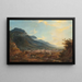 Vue de Caracas - Fritz Sigfried Georg Melbye — gerahmtes Bild an der Wand