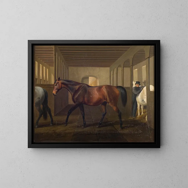 Rosette - Fritz Thomsen — gerahmtes Bild an der Wand