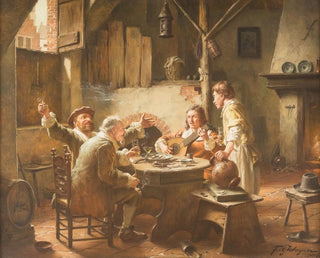 Fritz Wagner - Merry gathering.webp