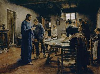 Fritz von Uhde - The Mealtime Prayer.webp