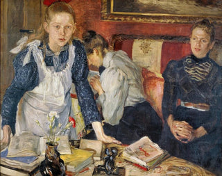Fritz von Uhde - The lesson.webp