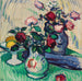 Früchte und Rosen auf einem Tisch - Samuel John Peploe — Ansicht des Kunstwerks