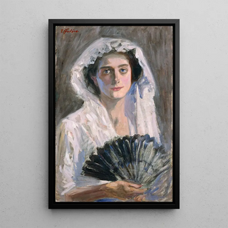 Fujishima Takeji - Black Fan.webp