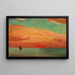 Lever de soleil sur la mer de l'Est - Fujishima Takeji — quadro incorniciato alla parete