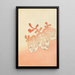 Bijutsukai Pl46 - Furuya Korin — gerahmtes Bild an der Wand