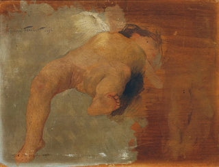 Gabriel Ferrier - Liegender Putto.webp