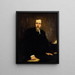 Ritratto di Paul Déroulède 1846-1914 uomo politico e scrittore - Gabriel Ferrier — quadro incorniciato alla parete