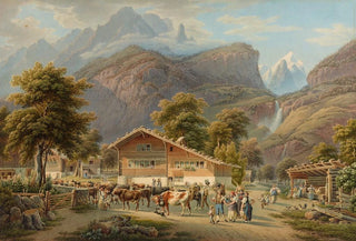 Gabriel Lory the Younger - Le retour de lAlpage.webp