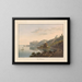Vista di Arona - Gabriel Lory il Giovane — quadro incorniciato alla parete