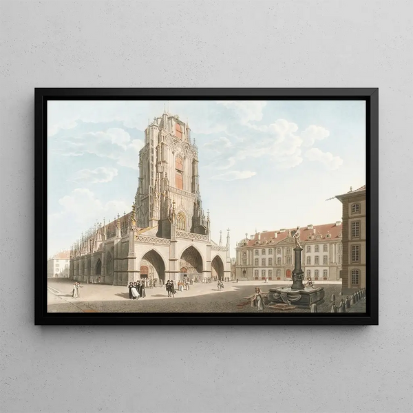 Gabriel Lory the older - Vue de la Cathdrale de Berne.webp
