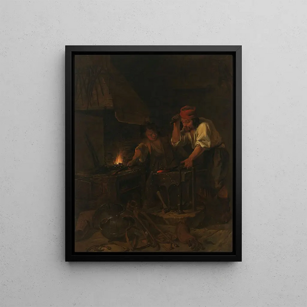Gabriel Metsu - The Weaponsmith.webp