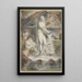 Allégorie sulla morte di Voltaire - Gabriel de Saint-Aubin — quadro incorniciato alla parete