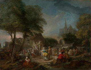 Gabriel de SaintAubin - The Country Dance.webp