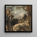Junge Hirte mit Schafen und Ziegen - Jan Baptist Weenix — Wandpräsentation des Kunstwerks