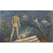 Reproduction of the painting Boys Bathing - Edvard Munch