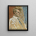 Robert F. Kennedy - Gardner Cox — gerahmtes Bild an der Wand