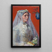 La Mariée - Gari Melchers — quadro incorniciato alla parete