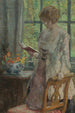 Jeune femme lisant - Gari Melchers — vista dell’opera