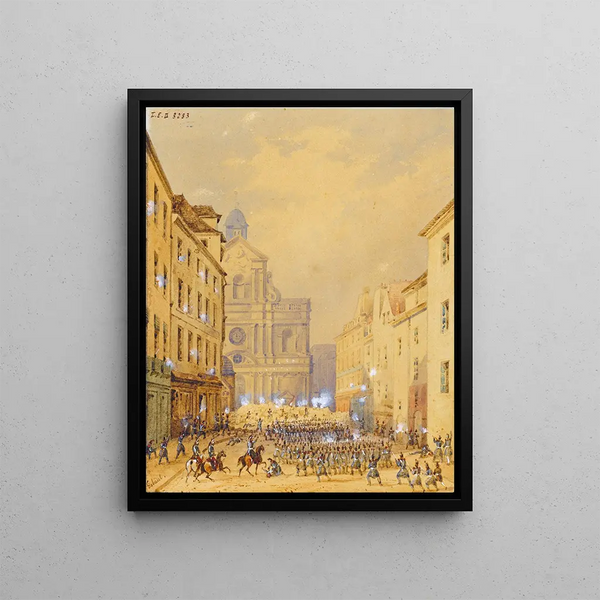 Gaspard Gobaut - Rue Culture SainteCatherine actuelle rue de Svign 4me arrondissement.webp