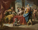 Moses, der die Krone des Pharao zertritt - Gaspare Diziani — Ansicht des Kunstwerks