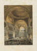 Aya Sofia Konstantinopel kürzlich restauriert auf Befehl von S. M. Sultan Abdulmedjid Pl04 - Gaspare Fossati — Ansicht des Kunstwerks