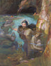 Nymphes de la mer dans une grotte - Gaston Bussière — vista dell’opera