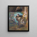 Nymphes de la mer dans une grotte - Gaston Bussière — quadro incorniciato alla parete