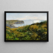 Vue d'Étretat - Gaston Roullet — gerahmtes Bild an der Wand