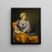 Portrait d'Emma Hamilton en Sibylle - Gavin Hamilton — gerahmtes Bild an der Wand