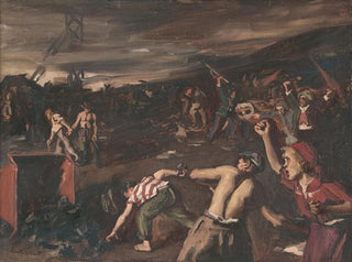 Gejza Kukn - Miners Strike.webp