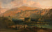 View of the city of Fraga and its suspension bridge - Genaro Pérez Villaamil — artwork view