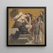 Genio del Dolore - Jean-Paul Laurens — quadro incorniciato alla parete