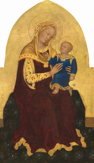 Gentile da Fabriano - Madonna and Child Enthroned.webp