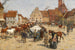 Ein Pferdemarkt - Georg Carl Koch — Ansicht des Kunstwerks
