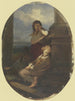 Due bambini seduti con arpe - Georg Cornicelius — vista dell’opera