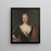 Sofia Gyllenstierna d'Ulaborg 1682–1722 - Georg Desmares — gerahmtes Bild an der Wand