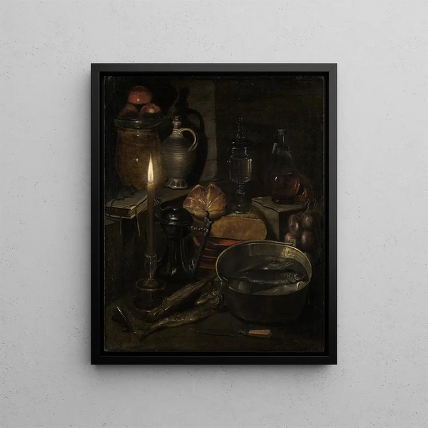 Georg Flegel - Vorratskammer bei Kerzenlicht.webp