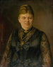 Portrait einer Frau - Georg Fleischmann — Ansicht des Kunstwerks