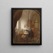 The scholar - Georg Gillis van Haanen — framed artwork on a wall