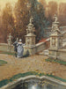 At the staircase of the park - Georg Janny — artwork view